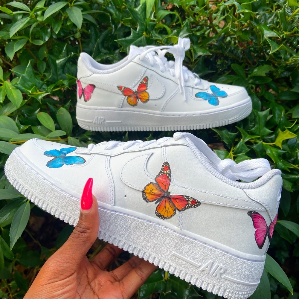RAINBOW BUTTERFLY Air Force 1s